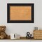 Cork Board, Trio Oil Rubbed Bronze Frame - Bulletin Board, Organization Board, Pin Board
